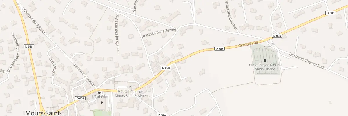 Plan du 17 Grand Rue à Mours-Saint-Eusèbe