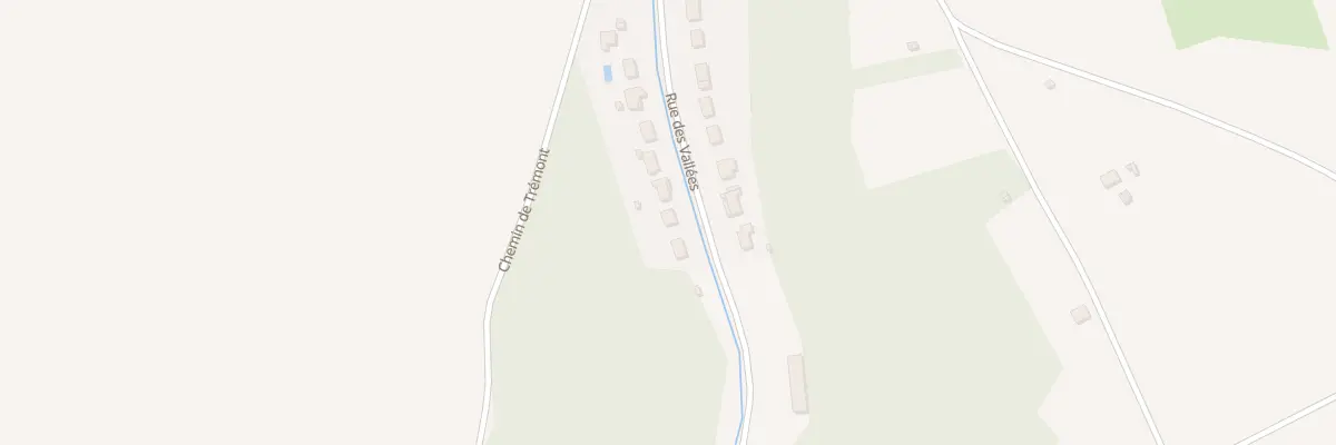 Plan du 16 Rue des Vallées à Trémont-sur-Saulx