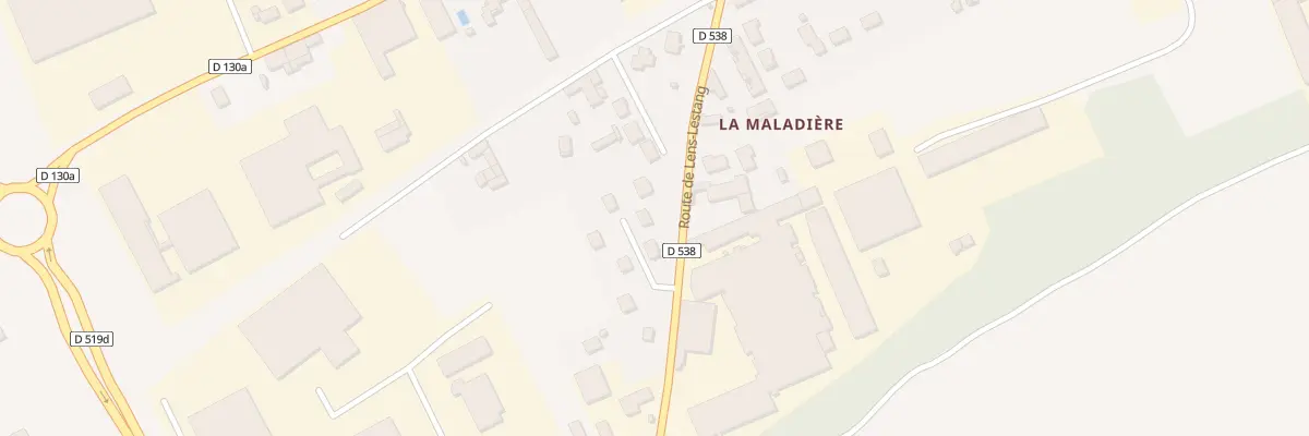 Plan du 258 Rte de Lens Lestang à Beaurepaire