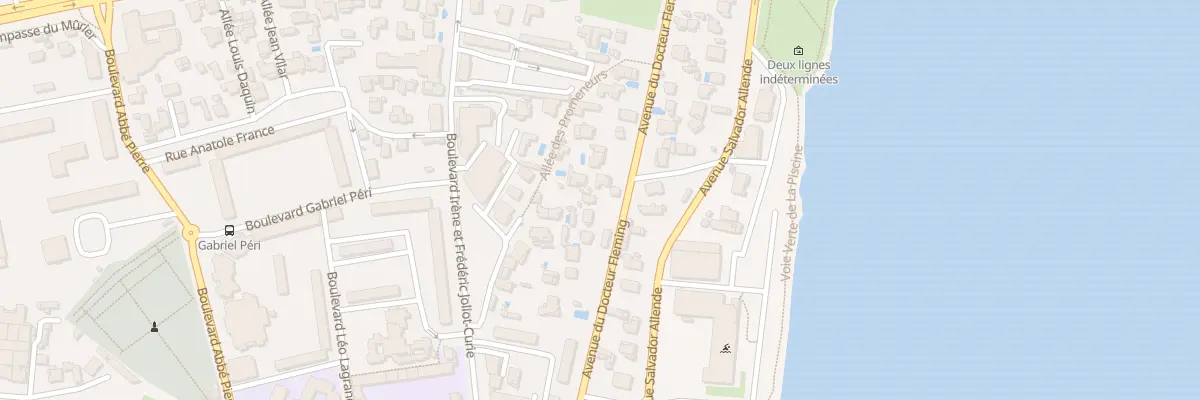 Plan du 17 Av du Docteur Fleming à Martigues