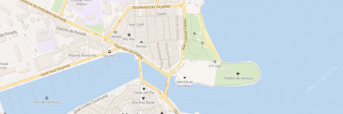 Plan du 10 Rue du Peuple à Martigues