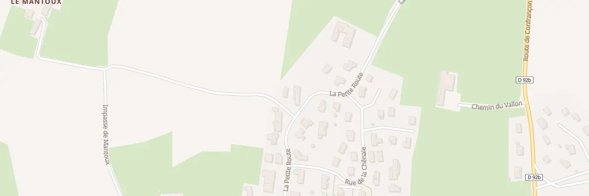 Plan du 5119 Les Pins à Confrançon