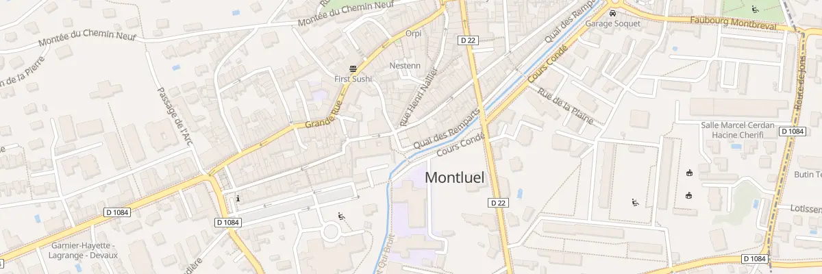 Plan du 69 Pl Charles Souchon à Montluel