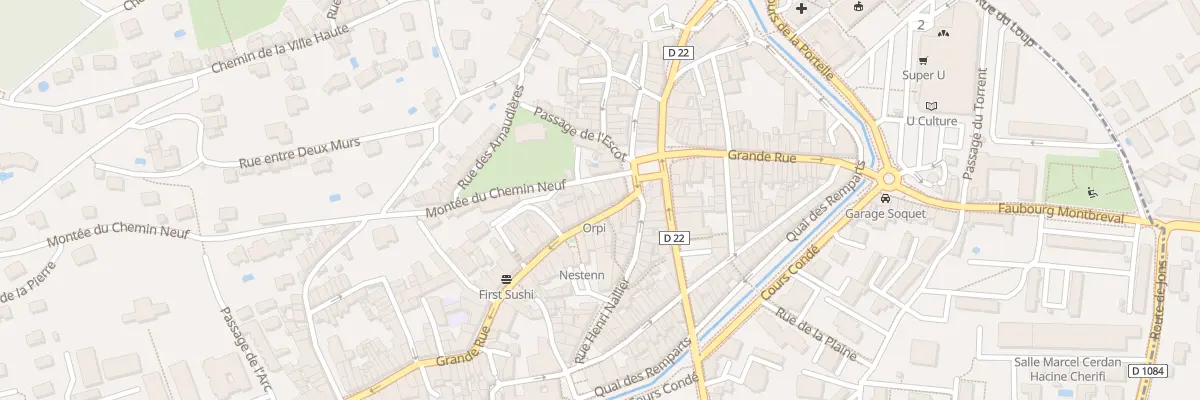 Plan du 27 Mte du Chemin Neuf à Montluel