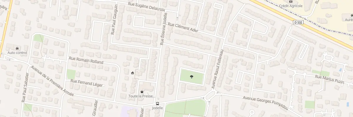 Plan du 15 Rue Eugene Labiche à Romans-sur-Isère