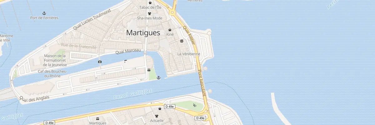 Plan du 17 Rue Brescon à Martigues
