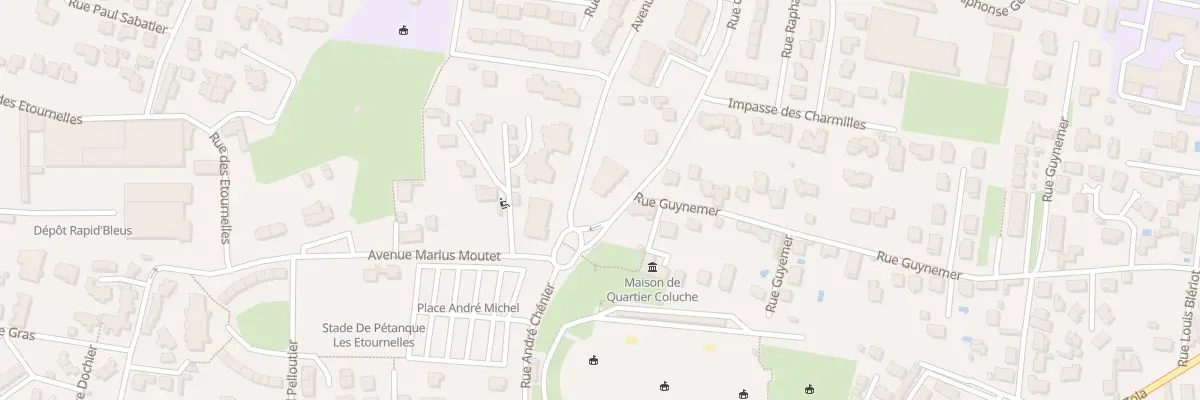 Plan du 61 Rue Andre Chenier à Romans-sur-Isère
