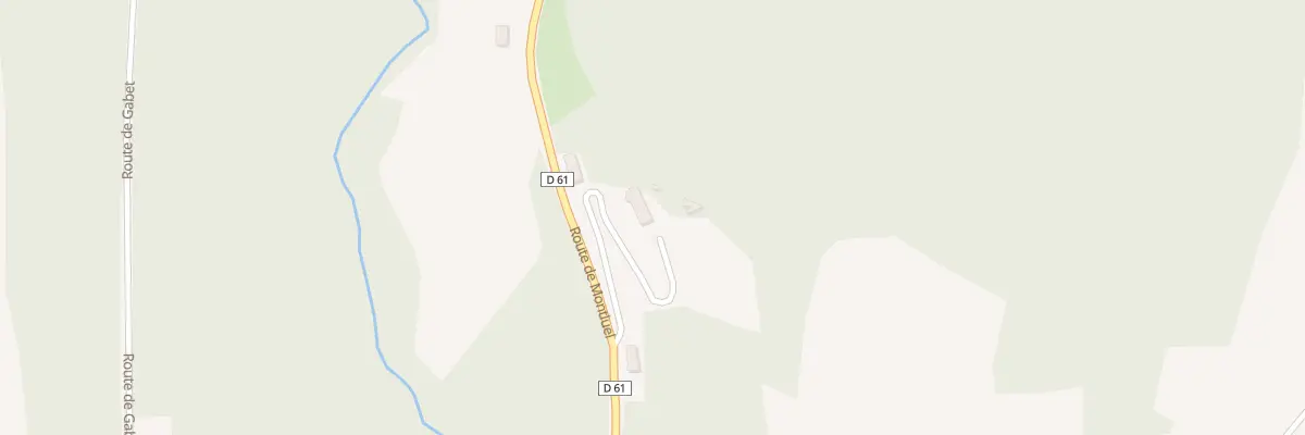 Plan du 891 Rte de Montluel à Sainte-Croix