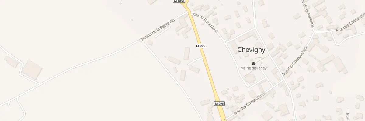 Plan du 29 Rte de Dijon à Fénay