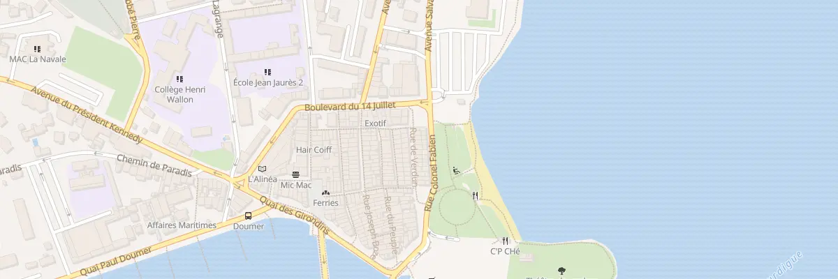 Plan du 5 Rue de Verdun à Martigues