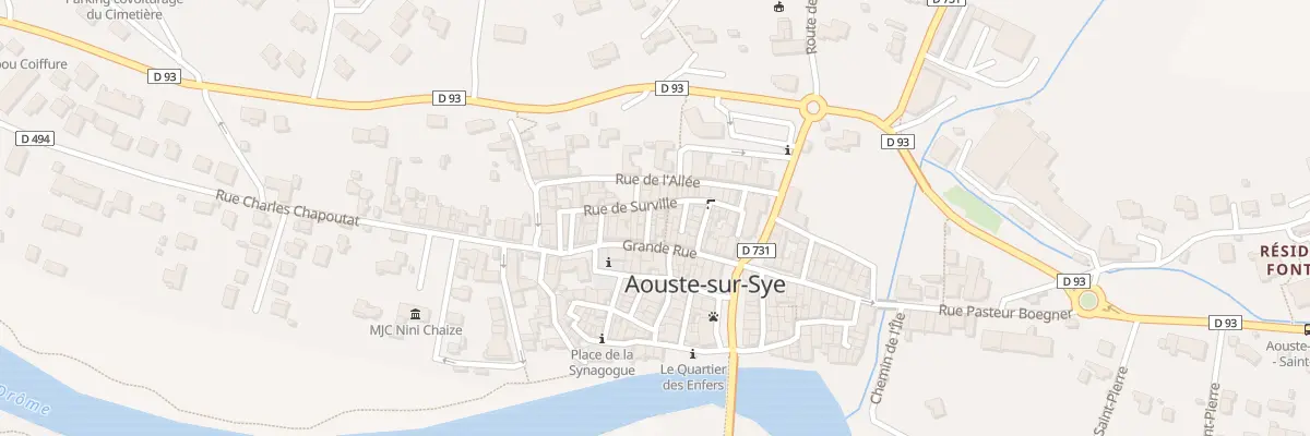 Plan du 6 Rue du Fifre à Aouste-sur-Sye