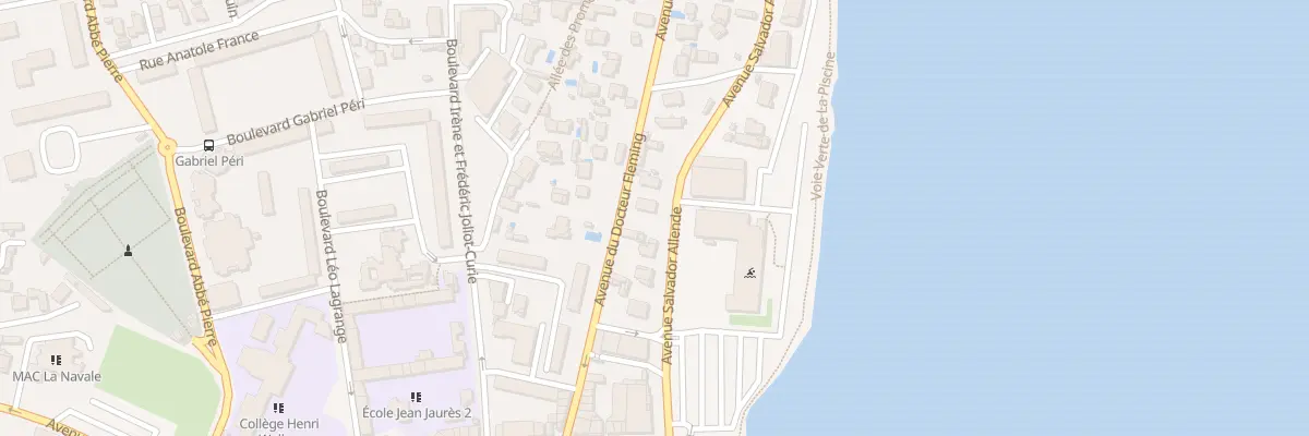 Plan du 9050 Av du Docteur Fleming à Martigues
