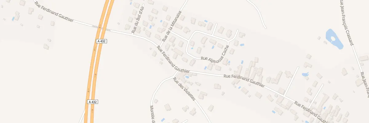 Plan du 6 Rue Alphonse Coche à Saint-Laurent-de-Mure
