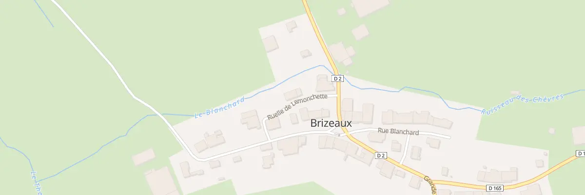 Plan du 1 Rle de Lemonchette à Brizeaux