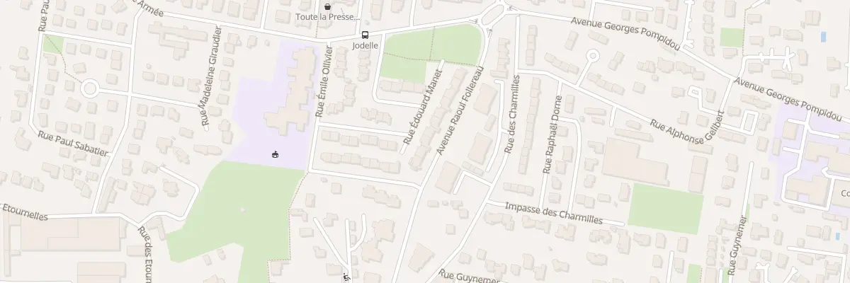 Plan du 5 Rue Edouard Manet à Romans-sur-Isère
