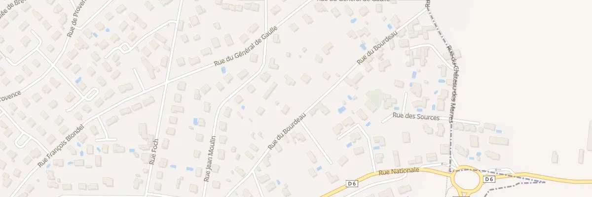 Plan du 11 Rue du Bourdeau à Jonage
