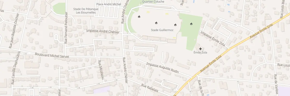 Plan du 36B Rue Andre Chenier à Romans-sur-Isère