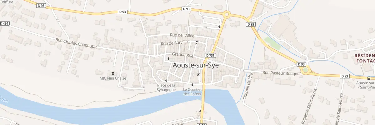 Plan du 8 Rue Berton de Saut à Aouste-sur-Sye