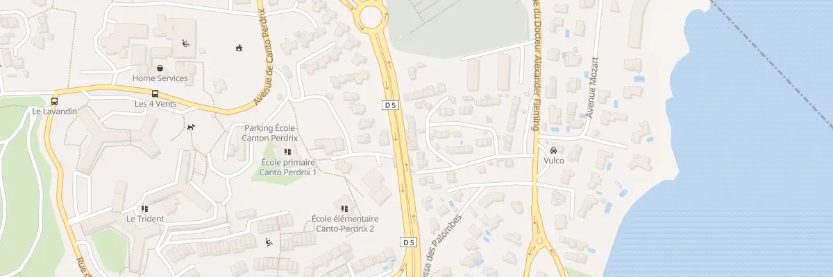 Plan du 9034 All des Estandadous à Martigues