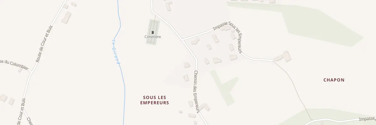 Plan du 402 Chem des Empereurs à Meyssiez