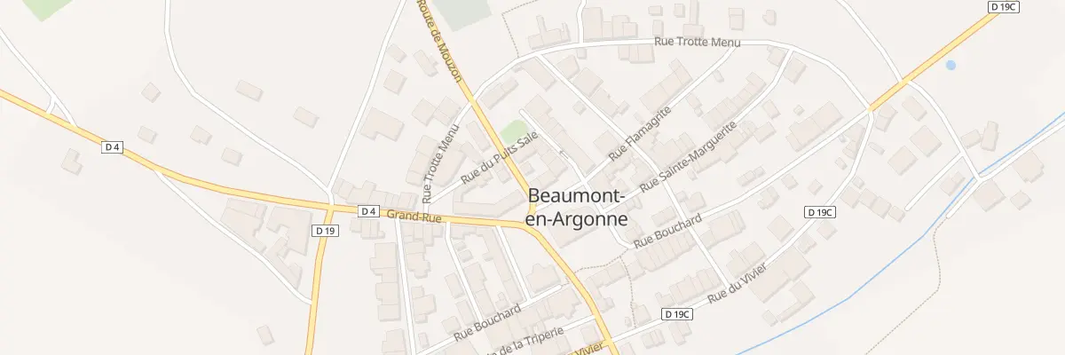 Plan du 11 Pl Guillaume de Champagne à Beaumont-en-Argonne