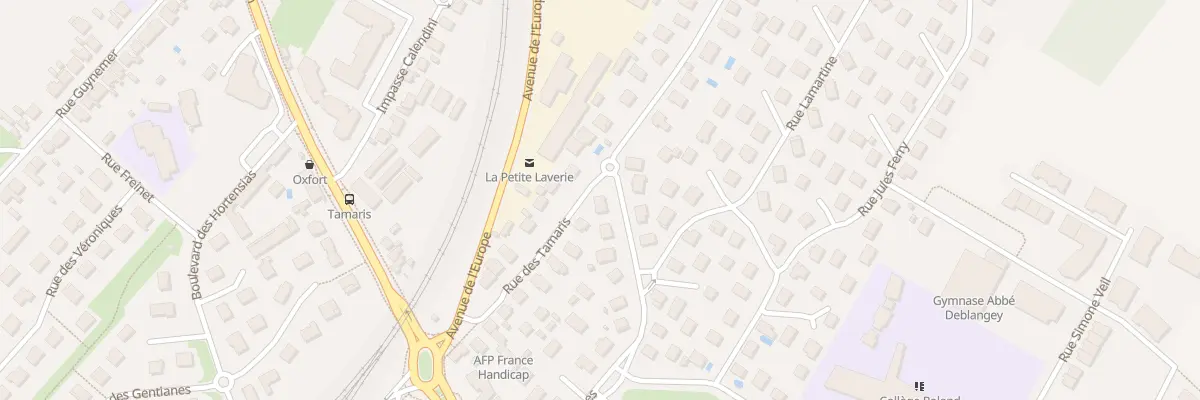 Plan du 22 Rue des Tamaris à Longvic