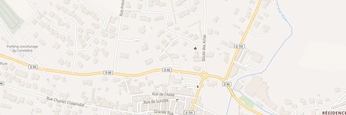 Plan du 5728 Saint Francois à Aouste-sur-Sye