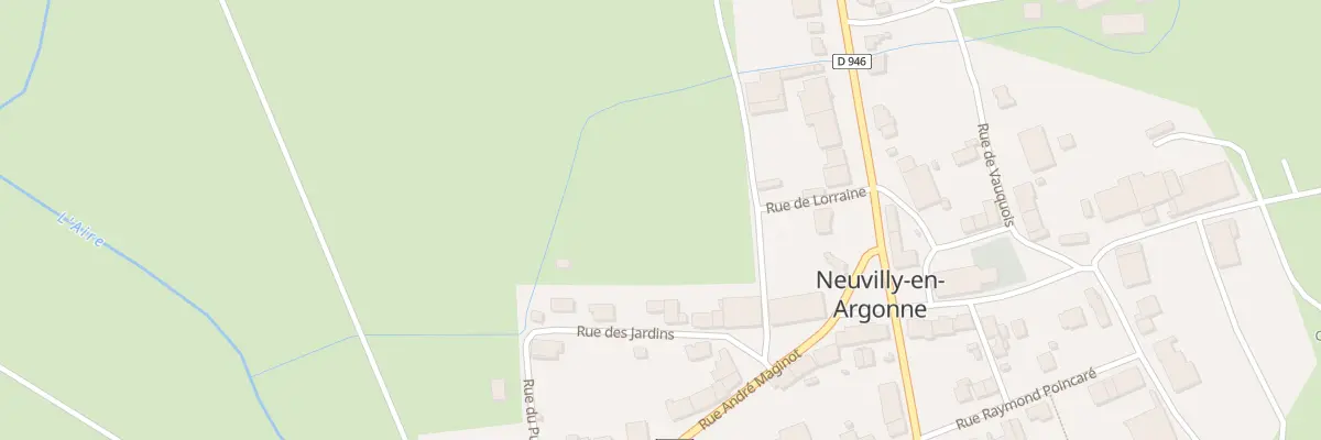 Plan du 8 Rue des Jardins à Neuvilly-en-Argonne