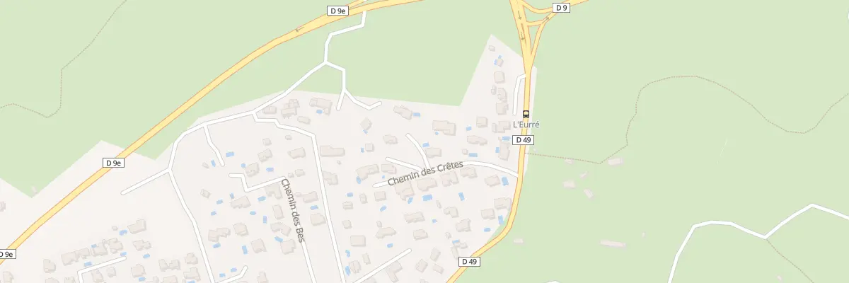 Plan du 12 Che des Crêtes à Martigues