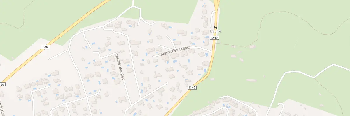 Plan du 7 Che des Crêtes à Martigues