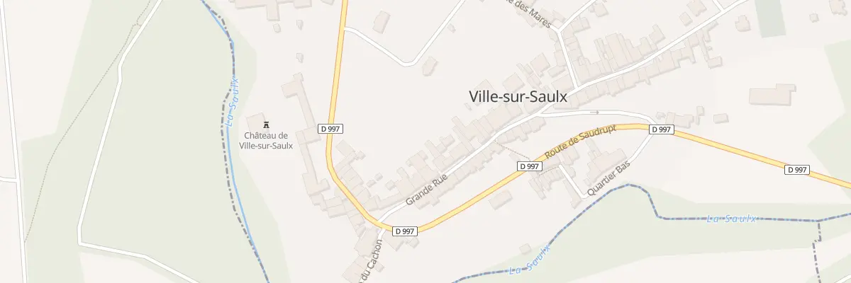 Plan du 13 Gr Grande Rue à Ville-sur-Saulx