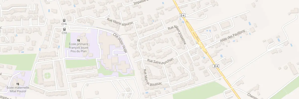 Plan du 281 Rue Albert Josselme à Carpentras