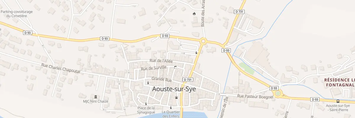 Plan du 12 Rue de l’Allée à Aouste-sur-Sye