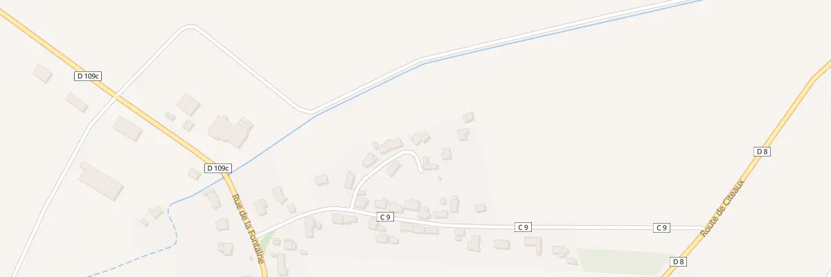 Plan du 9 Imp du Faubourg à Saint-Nicolas-lès-Cîteaux