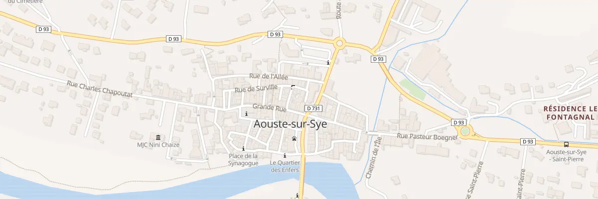 Plan du 3 Rue des Droits de l’Homme à Aouste-sur-Sye