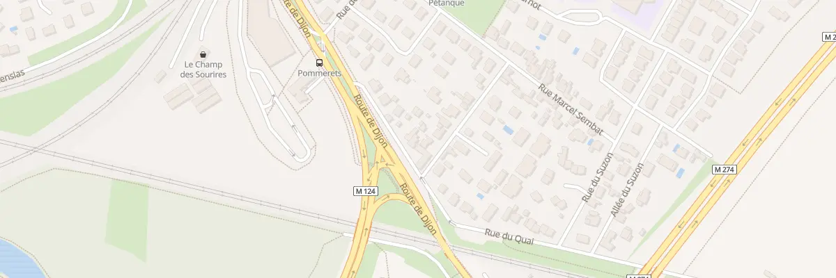 Plan du 17 Rue du Quai à Soirans