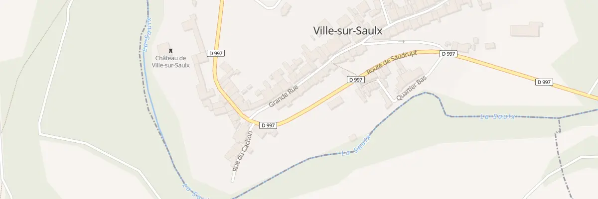 Plan du 6 Gr Grande Rue à Ville-sur-Saulx