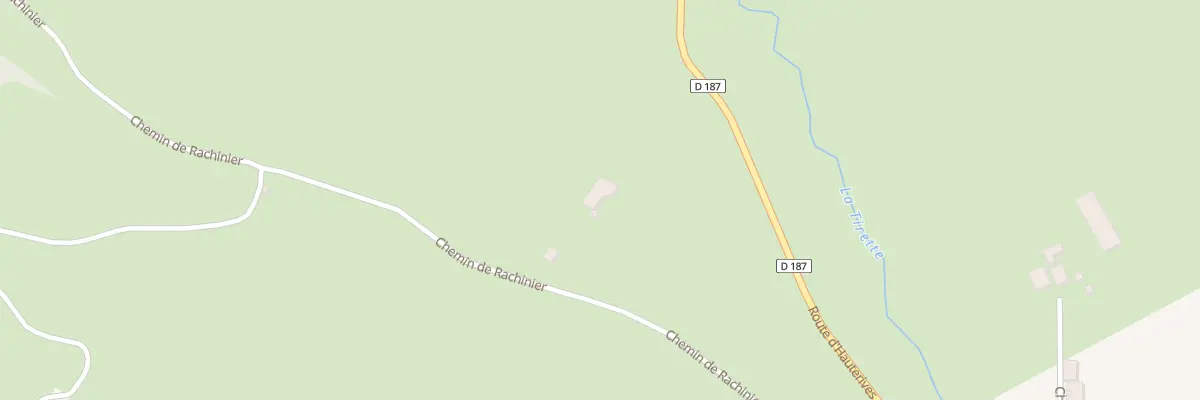 Plan du 375 Che de Rachinier à Saint-Christophe-et-le-Laris
