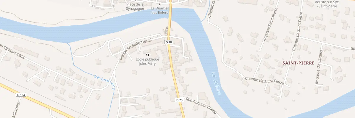 Plan du 15 Rue de la Gare à Aouste-sur-Sye