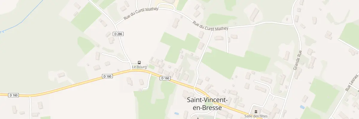 Plan du 5164 Saint Vincent en Bresse à Saint-Vincent-en-Bresse