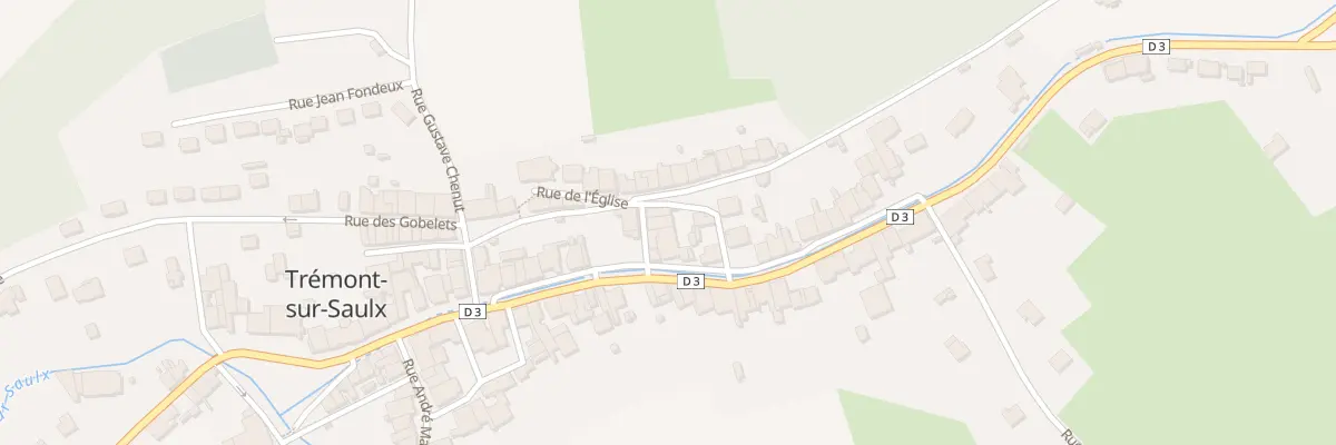 Plan du 3 Rue sous l’Eglise à Trémont-sur-Saulx