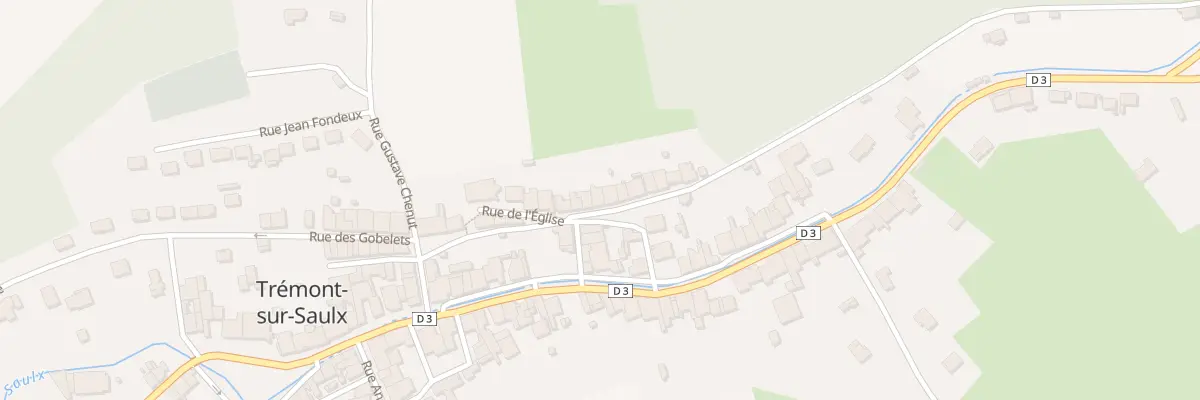 Plan du 13 Rue du Terme à Trémont-sur-Saulx