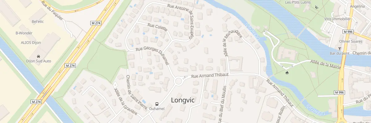 Plan du 12B Rue Armand Thibaut à Longvic