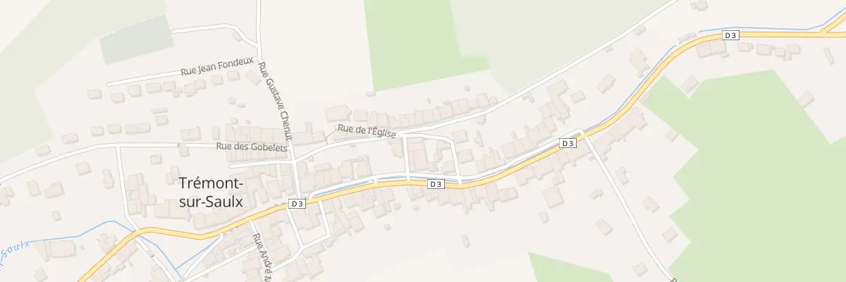 Plan du 1 Rue sous l’Eglise à Trémont-sur-Saulx