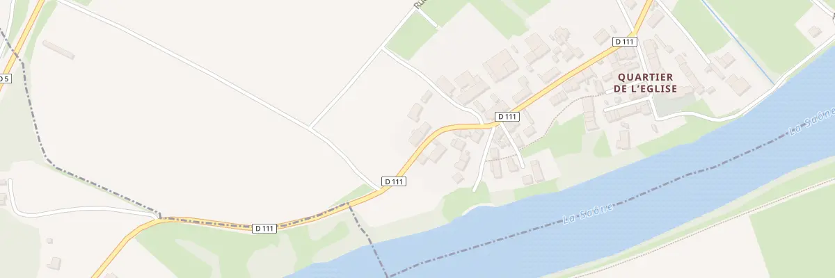 Plan du 1 Gr Grande Rue à Écuelles