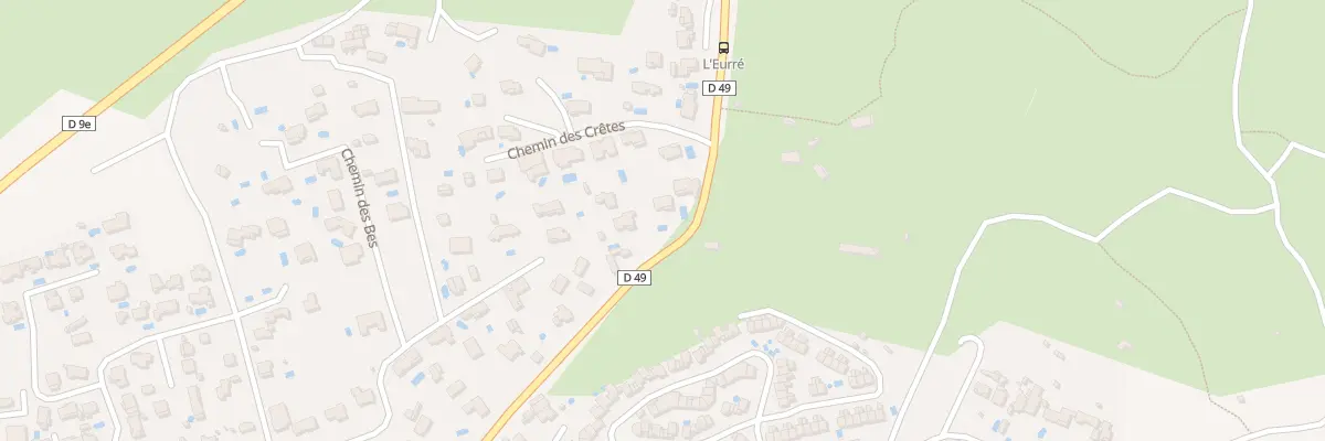 Plan du 9507 Che des Crêtes à Martigues