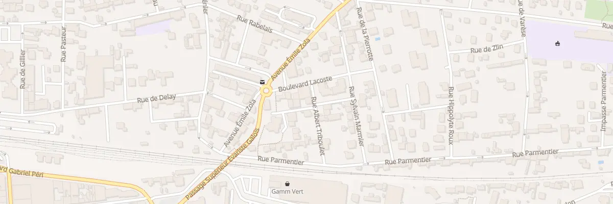 Plan du 7 Rue Albert Triboulet à Romans-sur-Isère