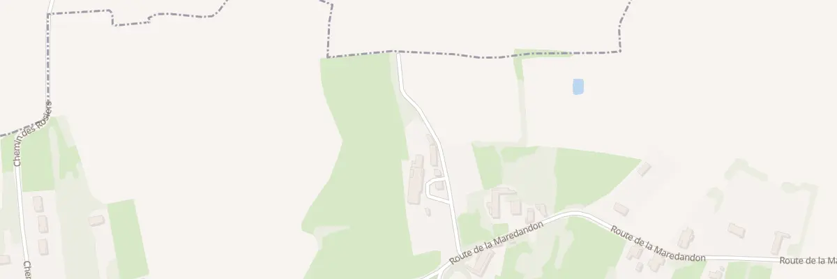 Plan du 430B Rte de la Maredandon à La Genête