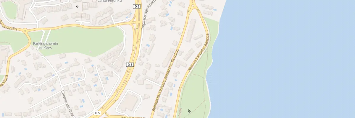 Plan du 76 Av du Docteur Fleming à Martigues
