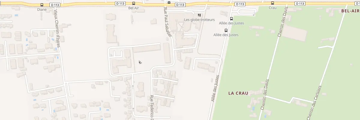 Plan du 9793 Rue Federico Garcia Lorca à Salon-de-Provence